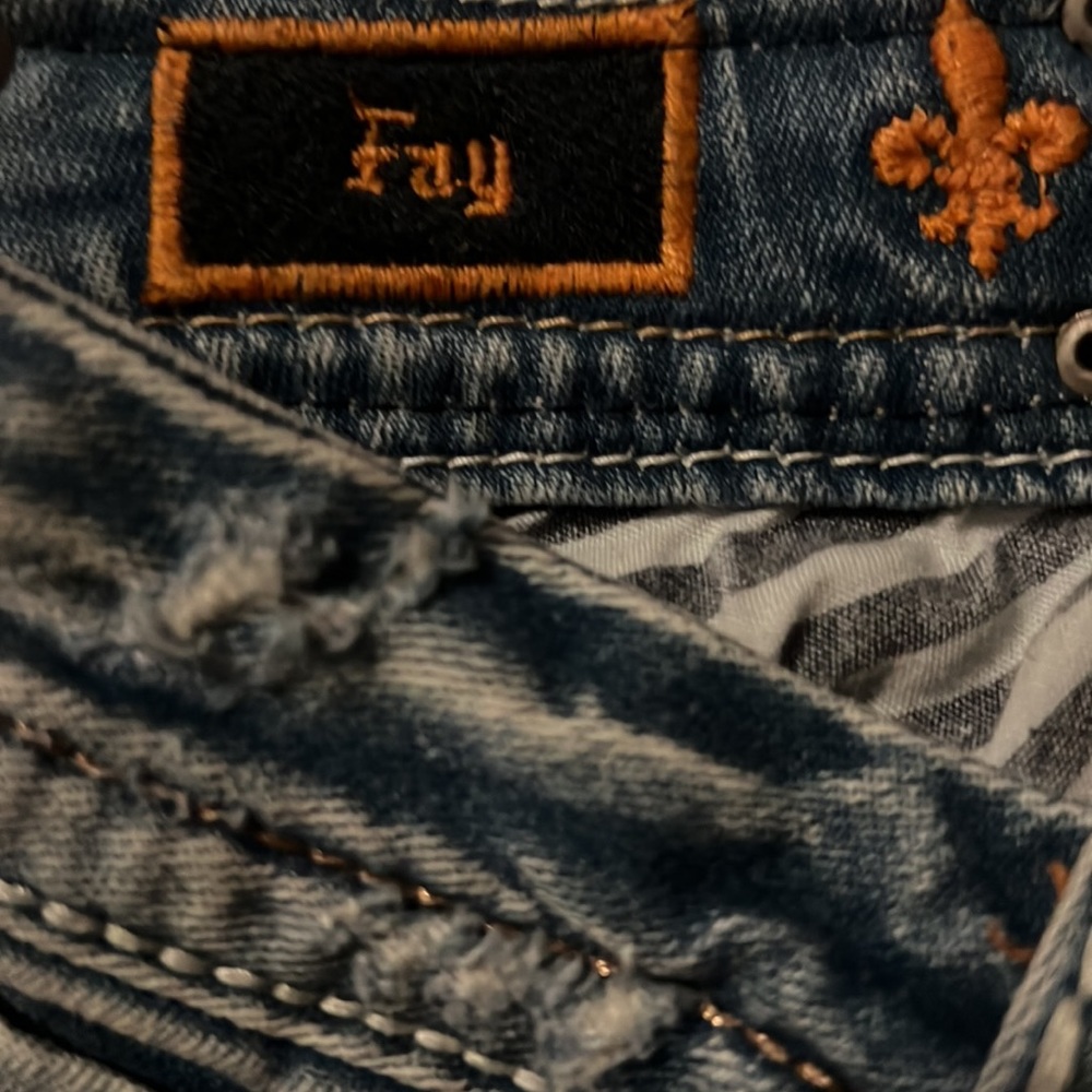 Rock Revival Light Blue Skinny Jeans - Picture 12 of 14
